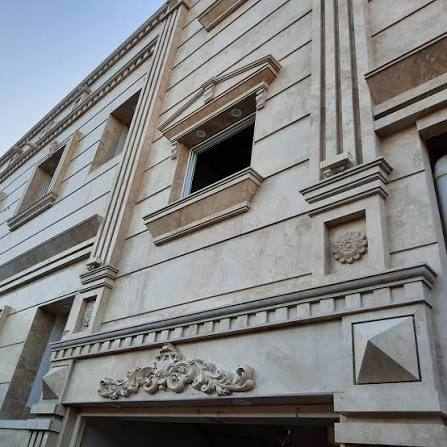 تصویر 3 از سرامیک پرسلان نما طرح سنگ مناسب معماری مدرن